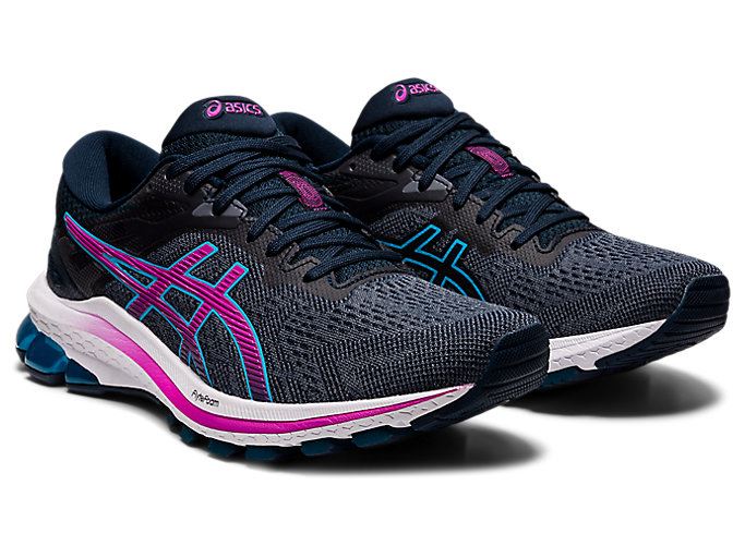 Asics GT-1000 10 (D) Ženske Tenisice Plave Ljubičaste | SLHY0752