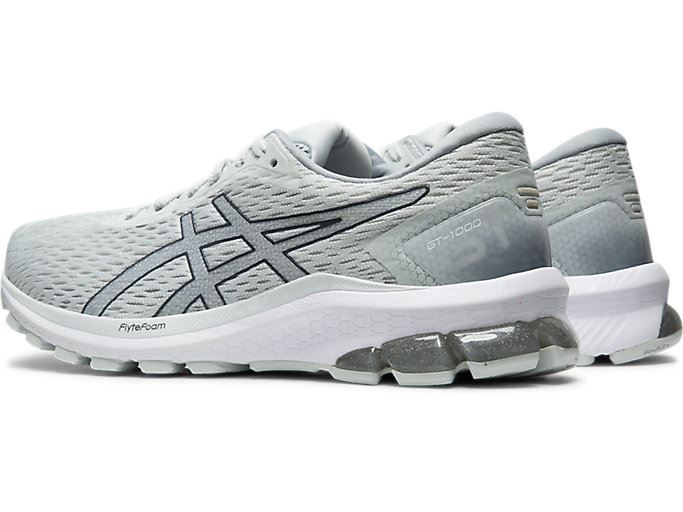 Asics GT-1000 9 Ženske Tenisice Bijele Srebrne | QBHU7827