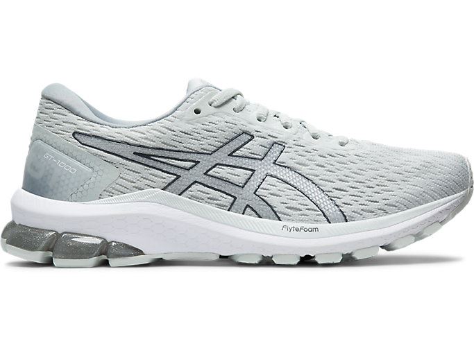 Asics GT-1000 9 Ženske Tenisice Bijele Srebrne | QBHU7827