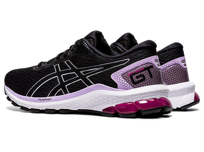 Asics GT-1000 9 Ženske Tenisice Crne Srebrne | OJNF4059