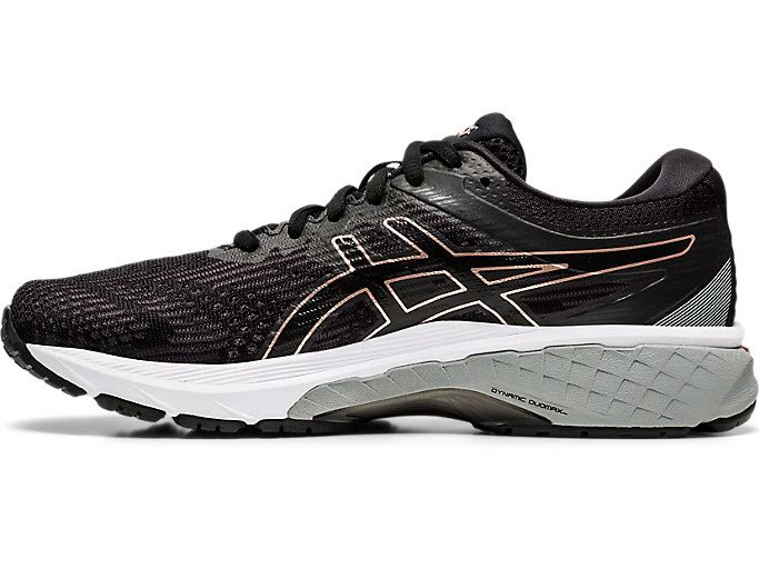 Asics GT-2000 8 (2A) Ženske Tenisice Crne Roze Zlatne | PJKL4441