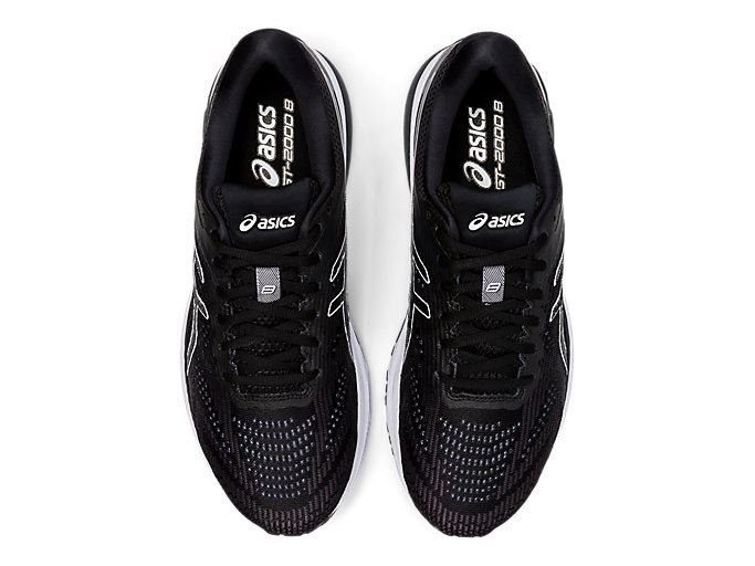 Asics GT-2000 8 (4E) Muške Tenisice Crne Bijele | BRVV6472