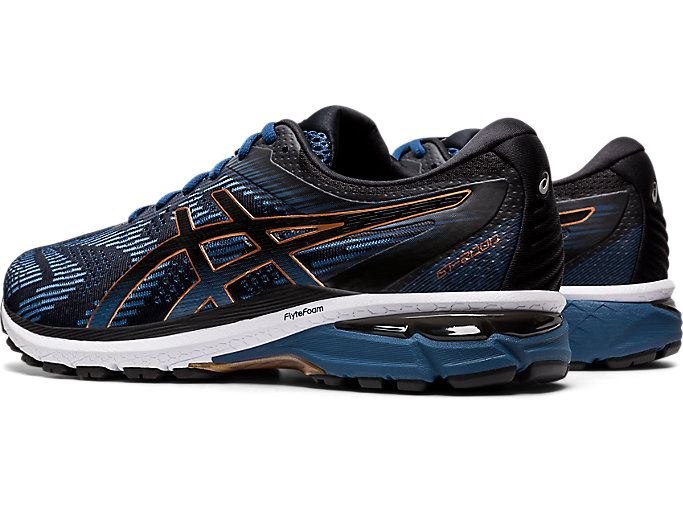 Asics GT-2000 8 Muške Tenisice Tamno Sive Crne | IDDM7898