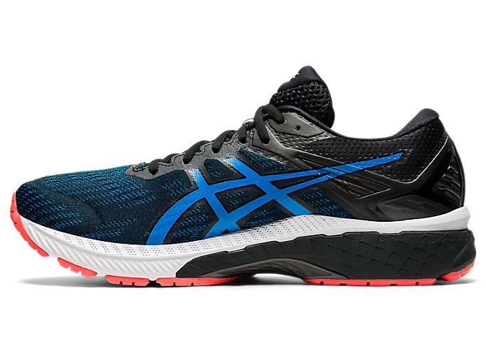 Asics GT-2000 9 (4E) Muške Tenisice Crne Plave | GKAQ1807