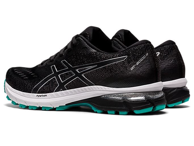 Asics GT-2000 9 KNIT Ženske Tenisice Crne Srebrne | MQLT8842