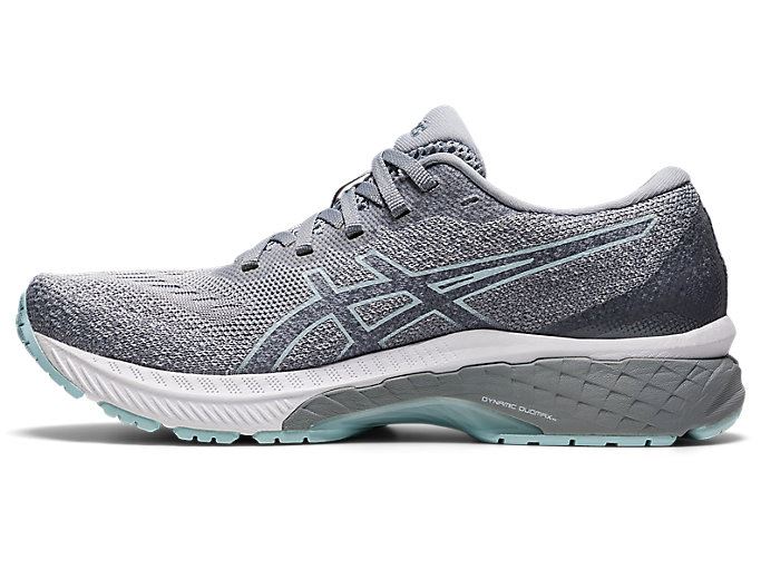 Asics GT-2000 9 KNIT Ženske Tenisice Sive Svijetlo Tirkizne | KFFZ4001