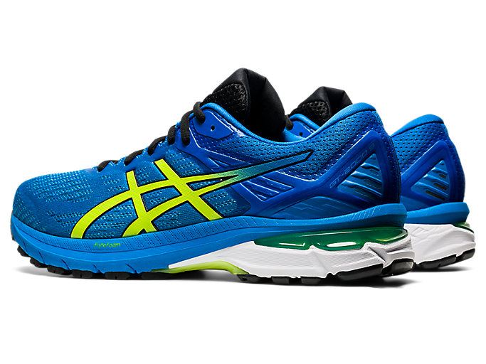 Asics GT-2000 9 Muške Tenisice Plave Svijetlo Zelene | GJZB1125