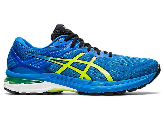 Asics GT-2000 9 Muške Tenisice Plave Svijetlo Zelene | GJZB1125