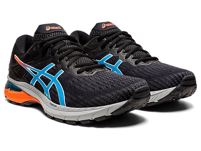 Asics GT-2000 9 TRAIL Muške Tenisice Za Trčanje Crne Svijetlo Tirkizne | ZSRE1873