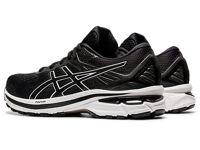 Asics GT-2000 9 Ženske Tenisice Crne Bijele | FSHU6790