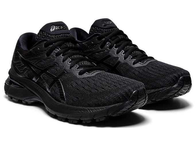 Asics GT-2000 9 Ženske Tenisice Crne Crne | SWMX6902