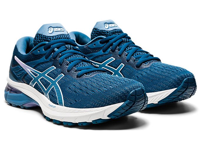 Asics GT-2000 9 Ženske Tenisice Plave Sive | OUCN8188