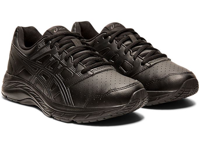 Asics Gel-CONTEND 5 Walker (D) Ženske Tenisice Crne Crne | PMTB7616