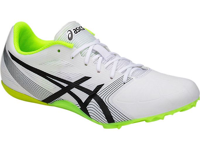 Asics HyperSprint 6 Muške Tenisice Za Tenisice Bijele Crne Žute | LPUT8867