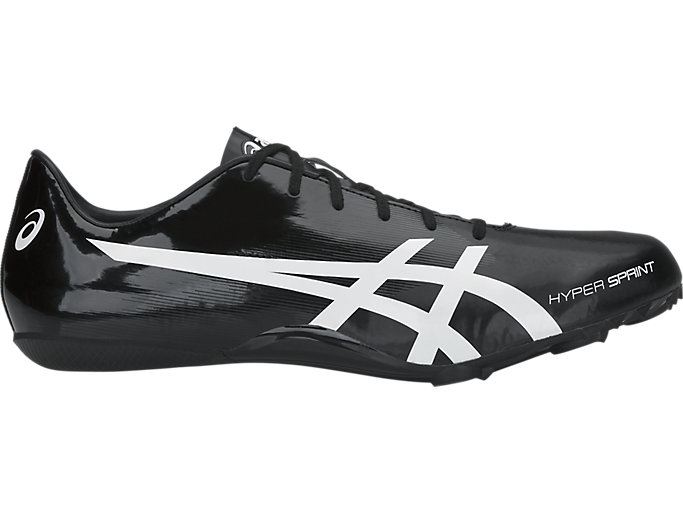 Asics Hyper Sprint 7 Muške Tenisice Za Tenisice Crne Bijele | CYQU0096