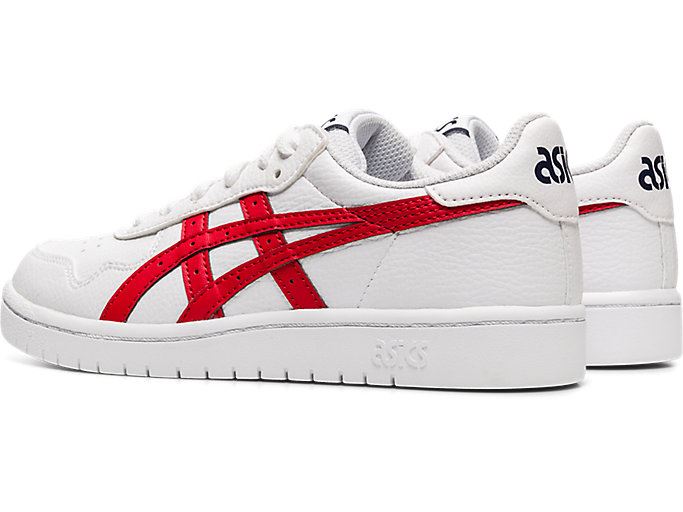 Asics JAPAN S Dječje Tenisice Bijele Crvene | AKBO6053