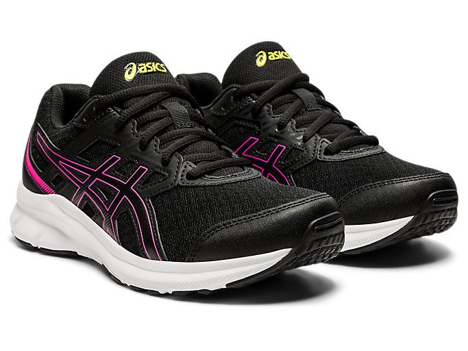 Asics JOLT 3 GS Dječje Tenisice Crne Roze | PWKT1917