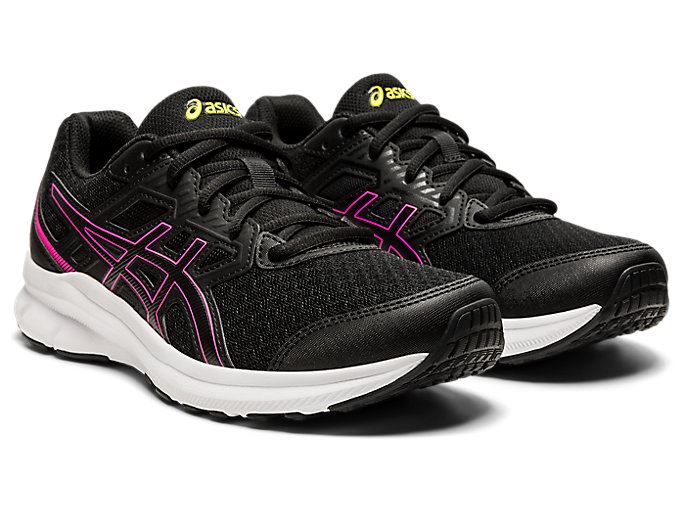 Asics JOLT 3 Ženske Tenisice Crne Roze | VDPO9340