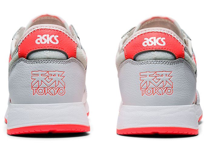 Asics LYTE CLASSIC Ženske Tenisice Bijele Narančaste Crvene | SDZZ3495