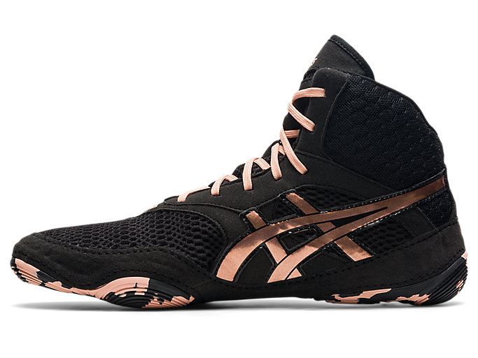 Asics MATBLAZER Ženske Cipele Za Hrvanje Crne Roze Zlatne | DTVX8025