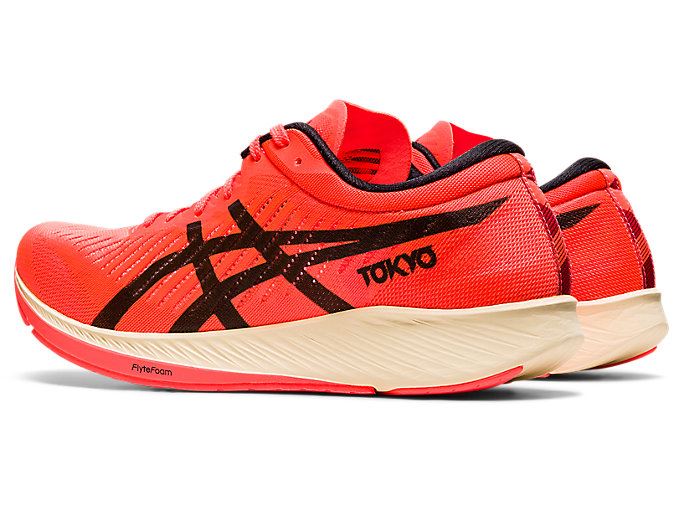 Asics METARACER TOKYO Ženske Tenisice Narančaste Crvene Crne | BUNZ0137