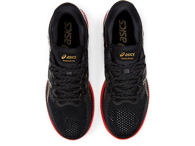 Asics METARIDE Muške Tenisice Crne Crvene | MNHL3863