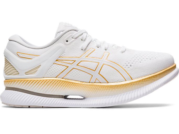 Asics METARIDE Ženske Tenisice Bijele Zlatne | MTOU5288