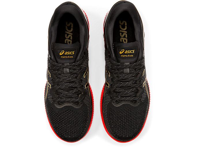 Asics METARIDE Ženske Tenisice Crne Crvene | CLYH7928