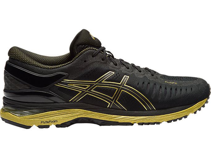 Asics Metarun Muške Tenisice Crne Crne Zlatne | XPUF9314