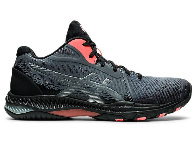 Asics NETBURNER BALLISTIC FF MT 2 L.E. Muške Tenisice Za Odbojku Crne Narančaste Crvene | JYAK9041