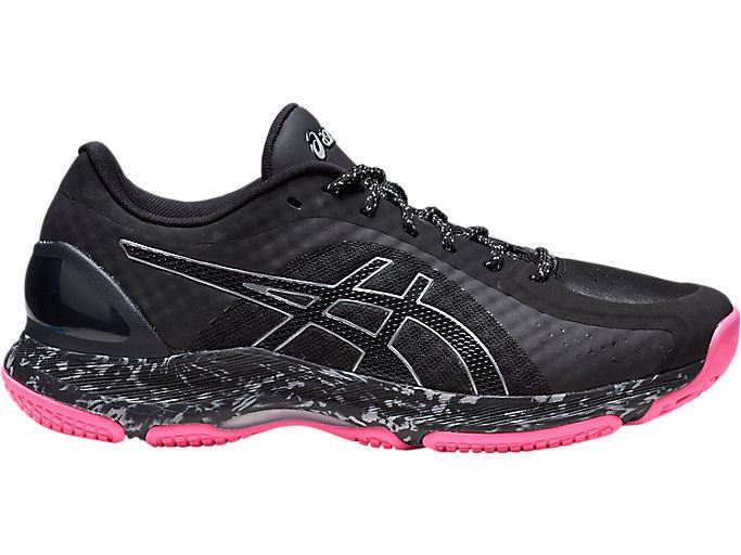 Asics NETBURNER SUPER FF Ženske Tenisice Za Odbojku Crne Crne | KXQH5598