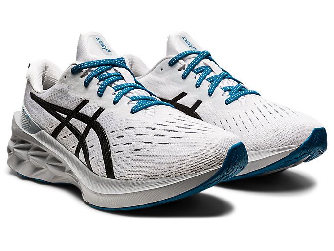 Asics NOVABLAST 2 Muške Tenisice Bijele Crne | VVJZ1878