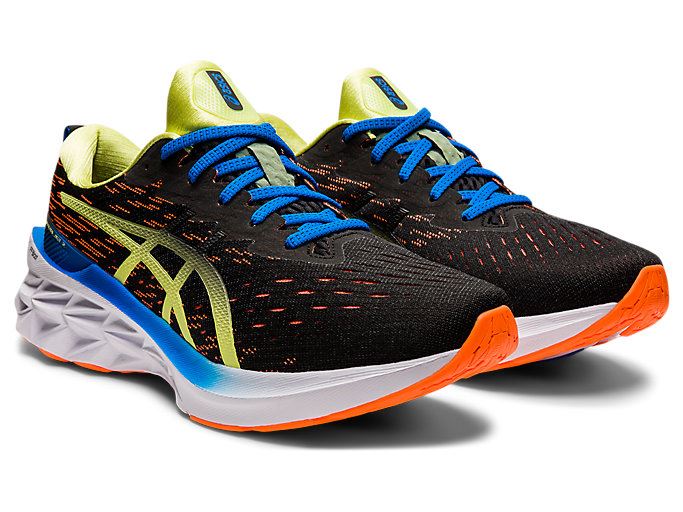 Asics NOVABLAST 2 Muške Tenisice Crne Narančaste | OVGK1469