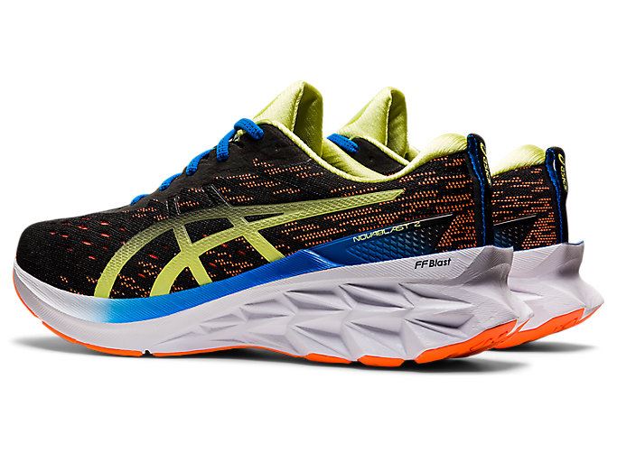 Asics NOVABLAST 2 Muške Tenisice Crne Narančaste | OVGK1469