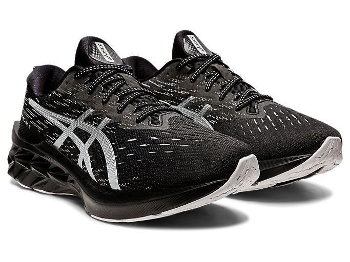 Asics NOVABLAST 2 Muške Tenisice Crne Srebrne | UZWL4803