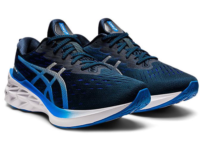 Asics NOVABLAST 2 Muške Tenisice Plave Srebrne | JLXP0780