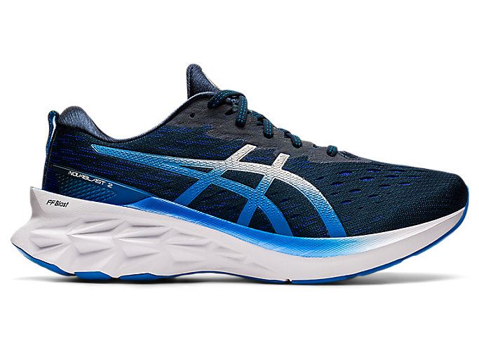 Asics NOVABLAST 2 Muške Tenisice Plave Srebrne | JLXP0780