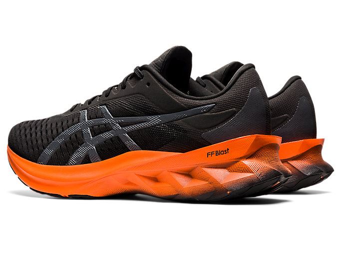 Asics NOVABLAST Muške Tenisice Crne Sive | AOMD2972