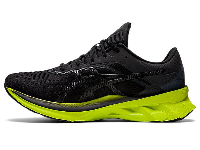 Asics NOVABLAST Muške Tenisice Crne Svijetlo Zelene | PDXI0145