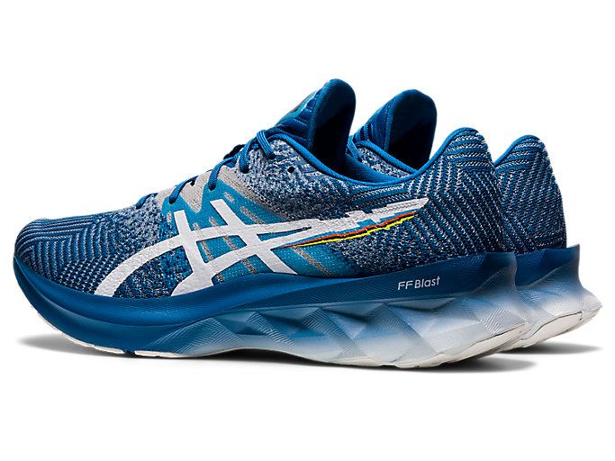 Asics NOVABLAST Muške Tenisice Plave Bijele | FQJP5224