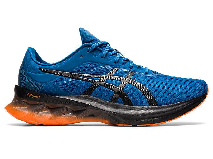 Asics NOVABLAST Muške Tenisice Plave Crne | RKQN3203