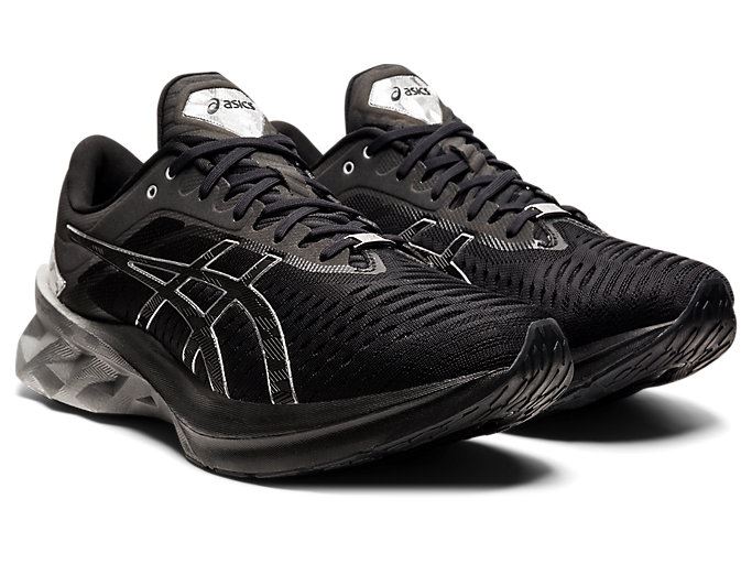 Asics NOVABLAST PLATINUM Muške Tenisice Crne Srebrne | RJDH5235