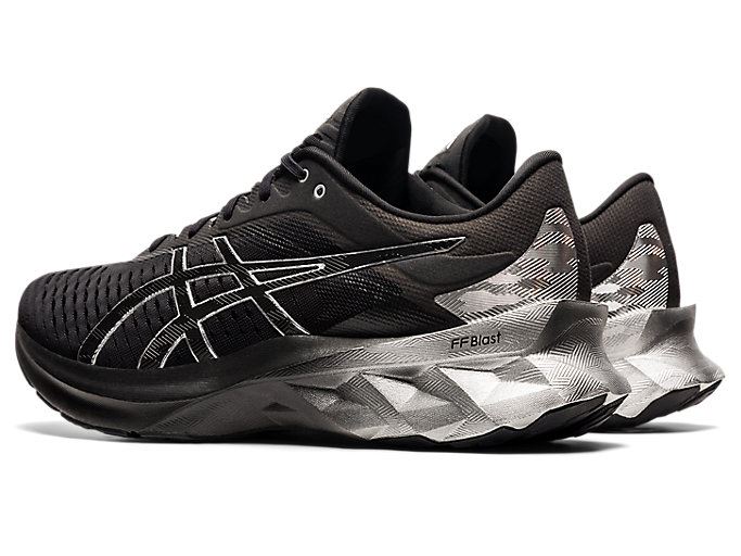 Asics NOVABLAST PLATINUM Muške Tenisice Crne Srebrne | RJDH5235