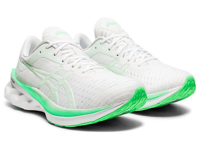 Asics NOVABLAST Ženske Tenisice Bijele Menta | PLEK5266