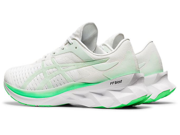 Asics NOVABLAST Ženske Tenisice Bijele Menta | PLEK5266