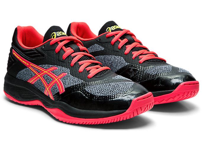 Asics Netburner Ballistic FF Ženske Tenisice Za Odbojku Crne Roze | AMRW6101