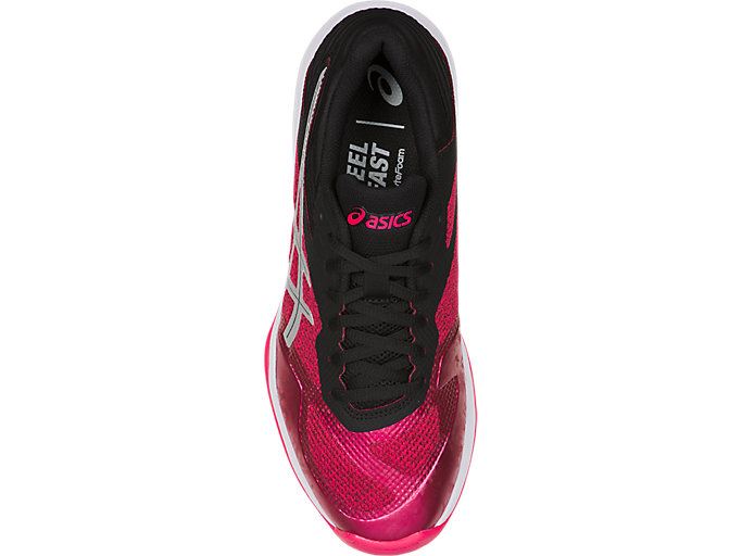 Asics Netburner Ballistic FF Ženske Tenisice Za Odbojku Roze Crne | YZNL4369