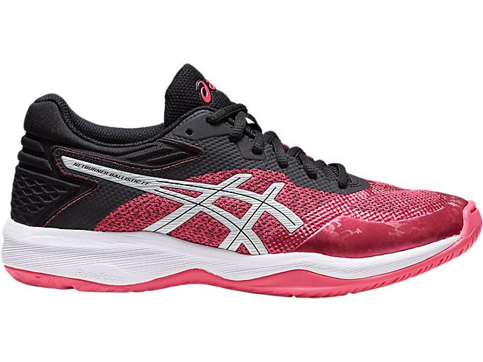 Asics Netburner Ballistic FF Ženske Tenisice Za Odbojku Roze Crne | YZNL4369