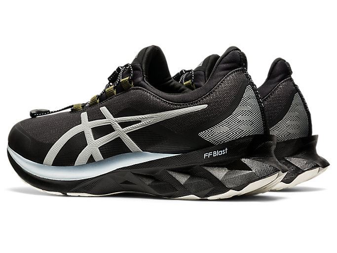 Asics Novablast AWL Muške Tenisice Tamno Sive Srebrne | XOON2406