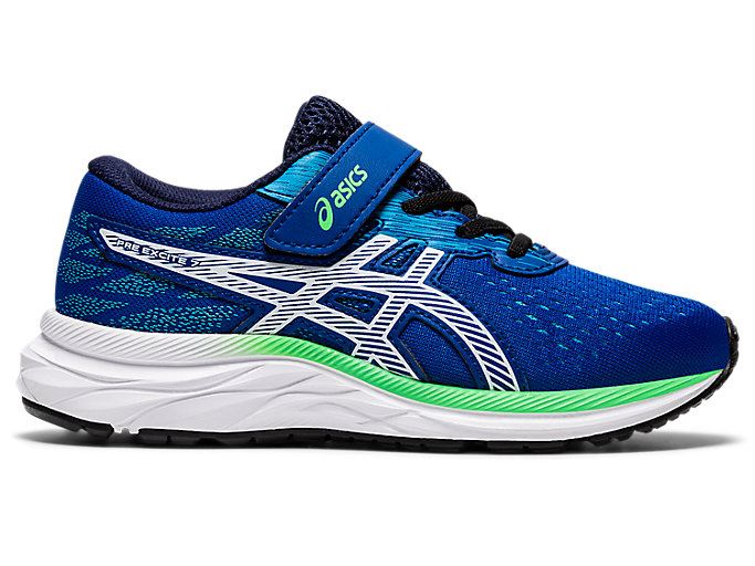 Asics PRE EXCITE 7 PS Dječje Tenisice Plave Bijele | UZFU7439